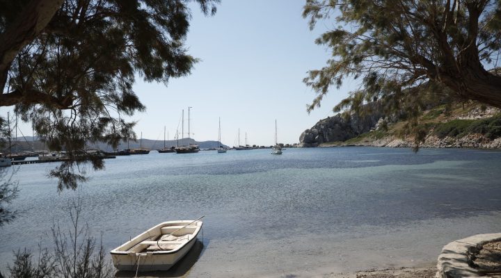 Knidos ancient City Harbour